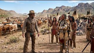 The Cowboy Drove 200 Lost Cattle Back to the Camp... The Tribe Whispered, “We Will Stand With You”