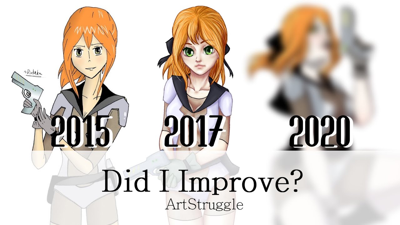 Redrawing old art again | speeddrawing | ArtStruggle [part 1] - YouTube