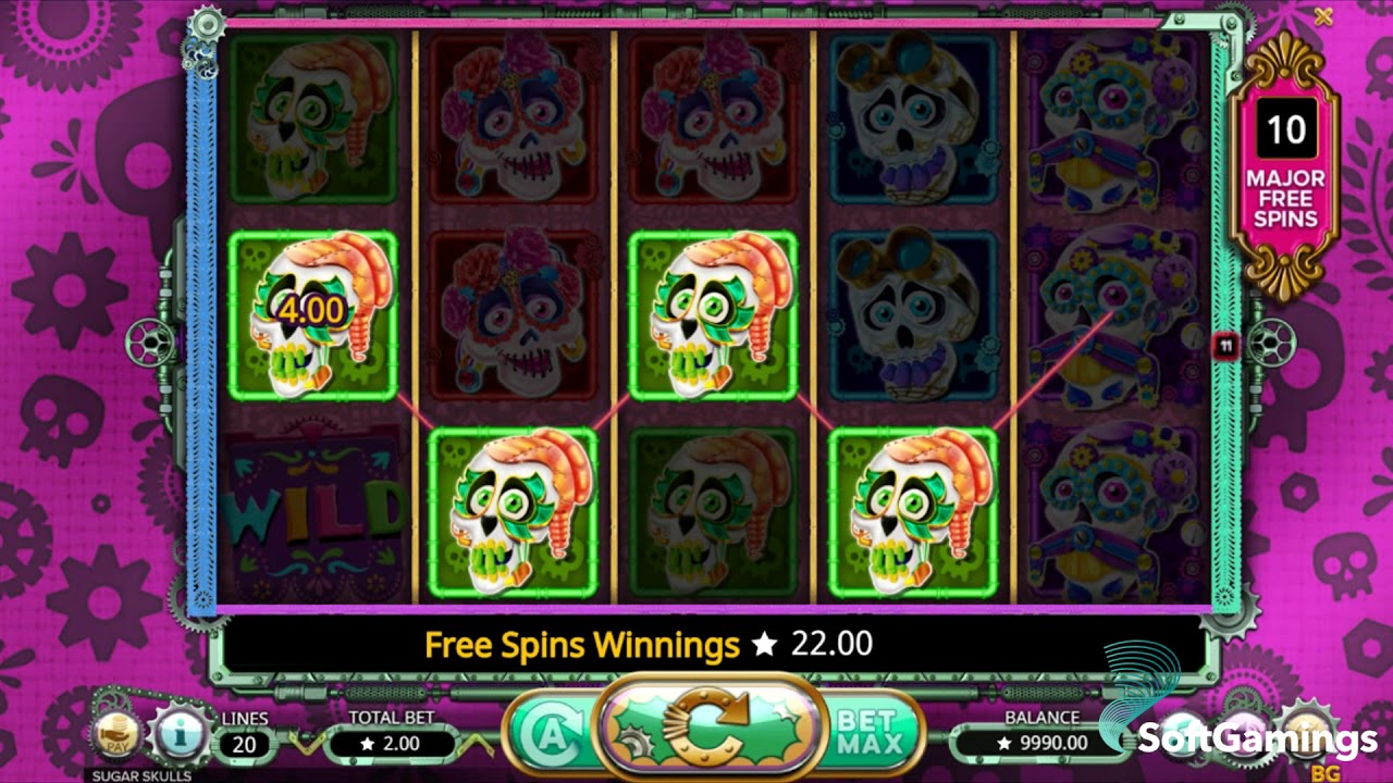 Booming Games - Sugar Skulls - Gameplay Demo