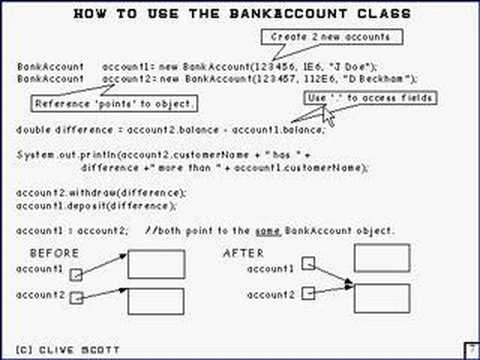 Java Tutorial 3.3 Classes Part 3/12 - classes