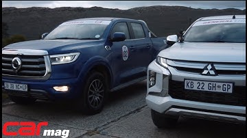 DRAG RACE: GWM P Series 2,0 TD vs Mitsubishi Triton 2,4 DI-D