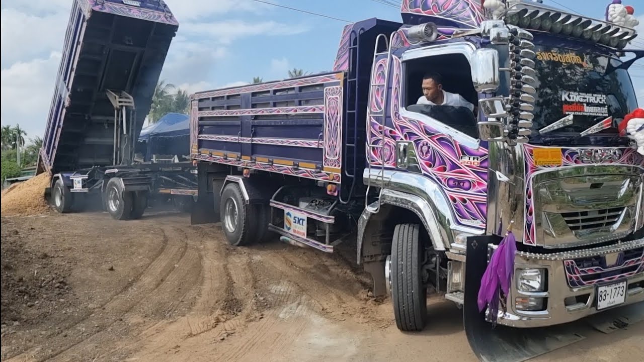 เอาหินทรายมาบริจาคทางแคบ #ช่างเอี๋ยวจะถอยได้ไหม