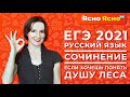 Сочинение ЕГЭ по русскому языку 2021 | Если хочешь понять душу леса | Ясно Ясно ЕГЭ