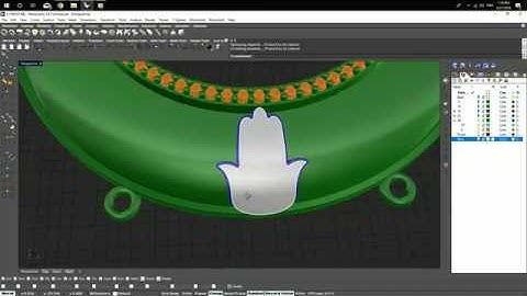 Fast Tutorial of Simple ading the object on your shaped Surface #tutorial