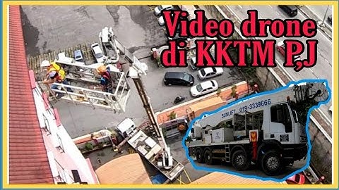 View drone di KKTM jalan templer PJ