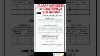 Class 9 Chemistry pairing Scheme 2026 | Revise ALP
