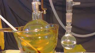 AZEOTROPE DISTILLATION TO EXTRACT PURE TOLUENE FROM AUTO PARTS CLEANER