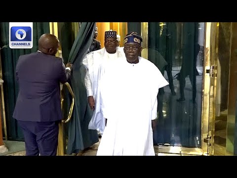 Pres Tinubu Meets With National Assembly Leaders