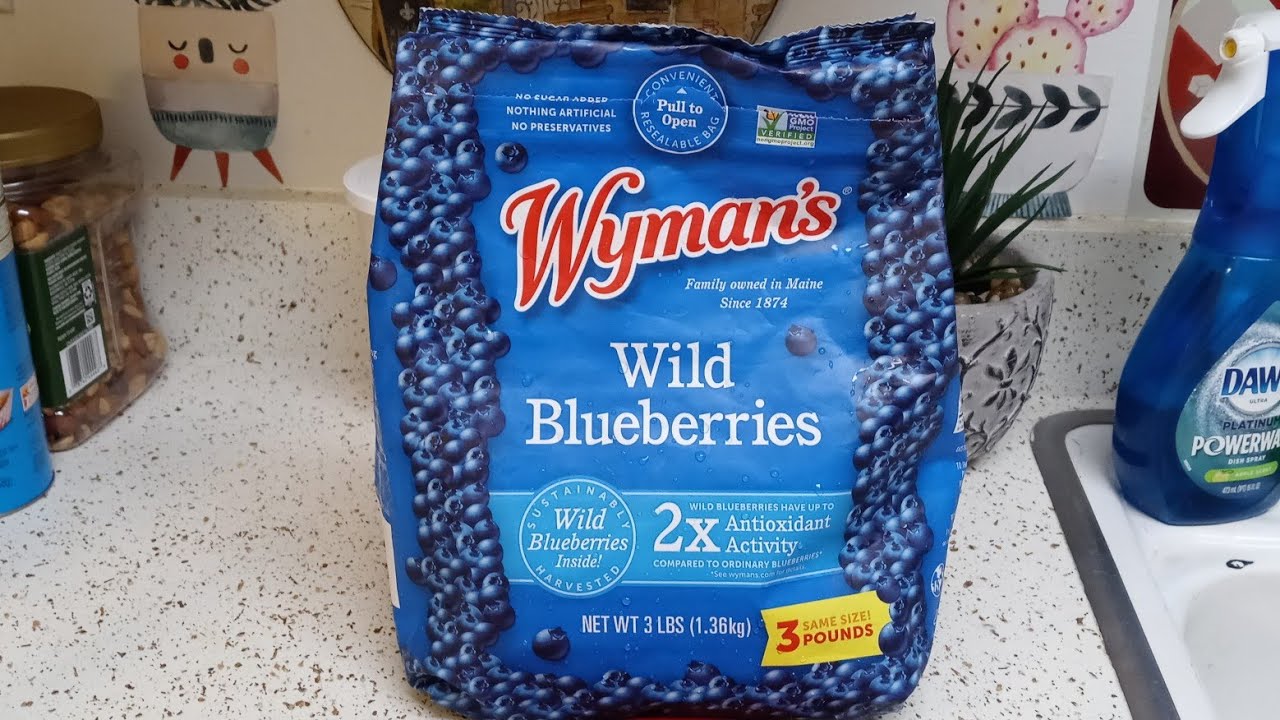Wyman's Wild blueberries review 2×antioxidants YouTube