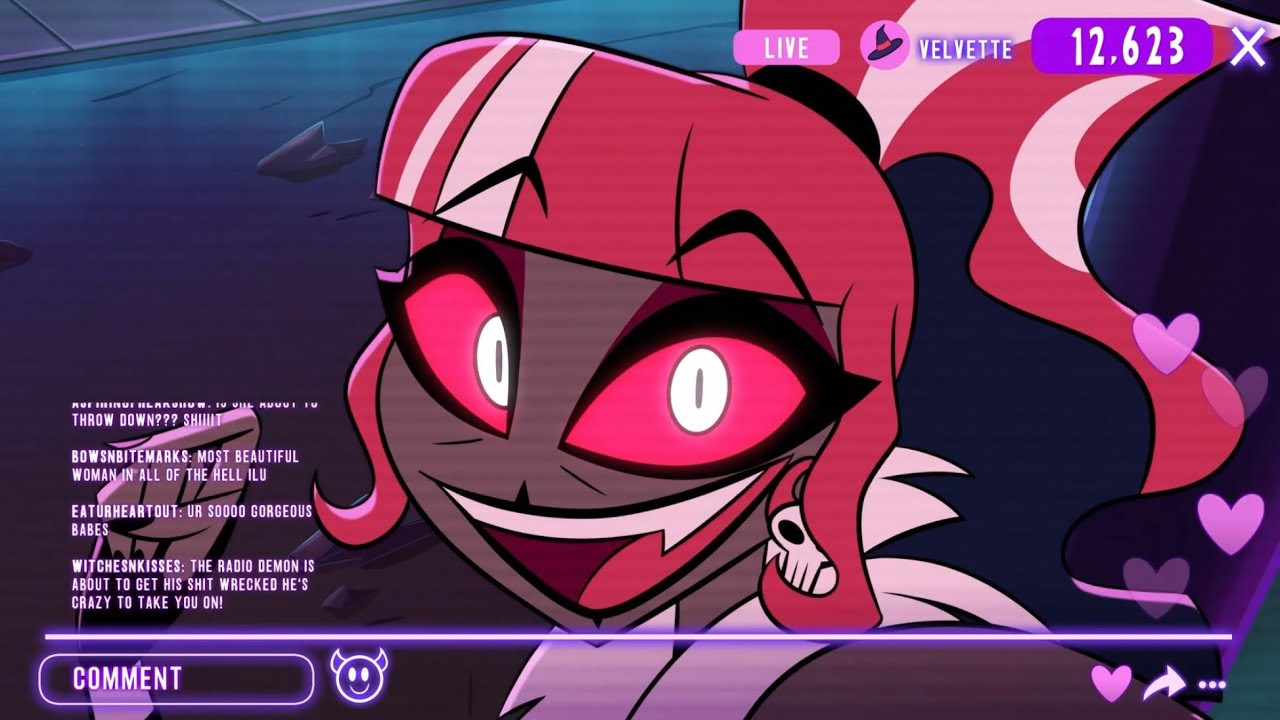 all hazbin hotel season 2 velvette moments!! part 2 - YouTube