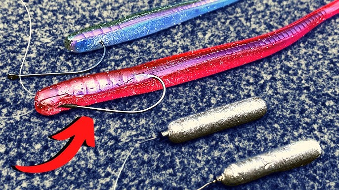 3 Reasons to Drop Shot With Straight Shank Hooks 