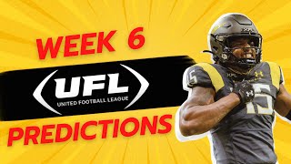 UFL Week 6 Predictions! Week 6 UFL Picks 2024 | All Games | The Scoreboard #188