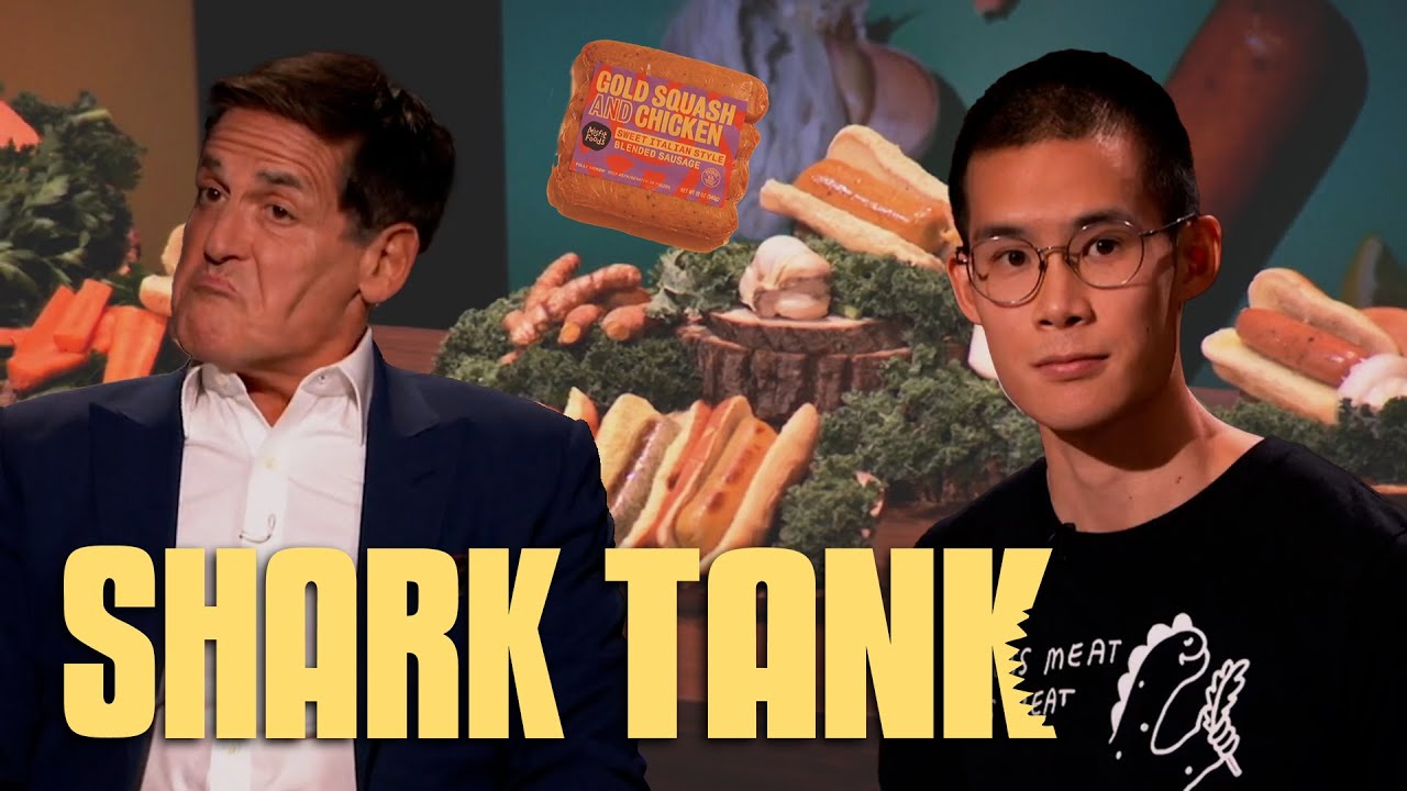 ⁣Vegan Mark Cuban Interested In Meat Company Misfit Foods  | Shark Tank US | Shark Tank Global