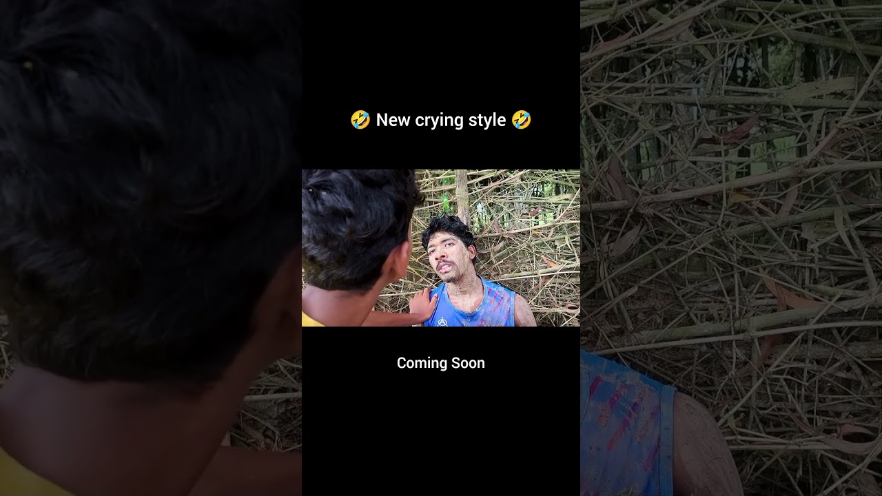 New crying style 🤣😅😂