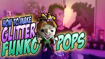 How to make Glitter Funko Pops | DIY Custom Glitter Funko Pops