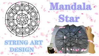 Download lagu Mandala String Art Star ⭐️ Antistress Transformer 2020