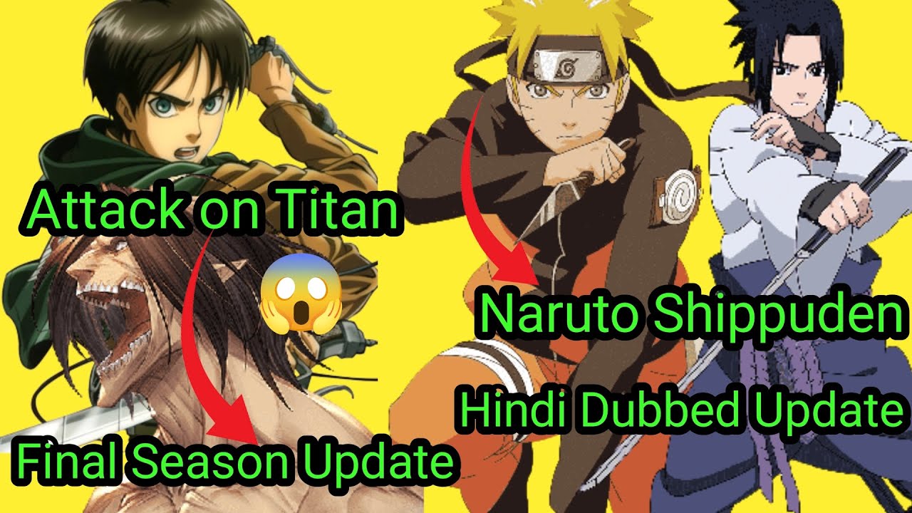 Attack on Titan e Naruto estão entre os animes mais vistos da