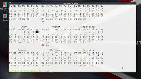 Linux Calendar Command Tutorial