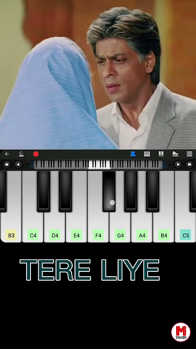 Tere Liye Piano Tutorial #tereliye #shorts