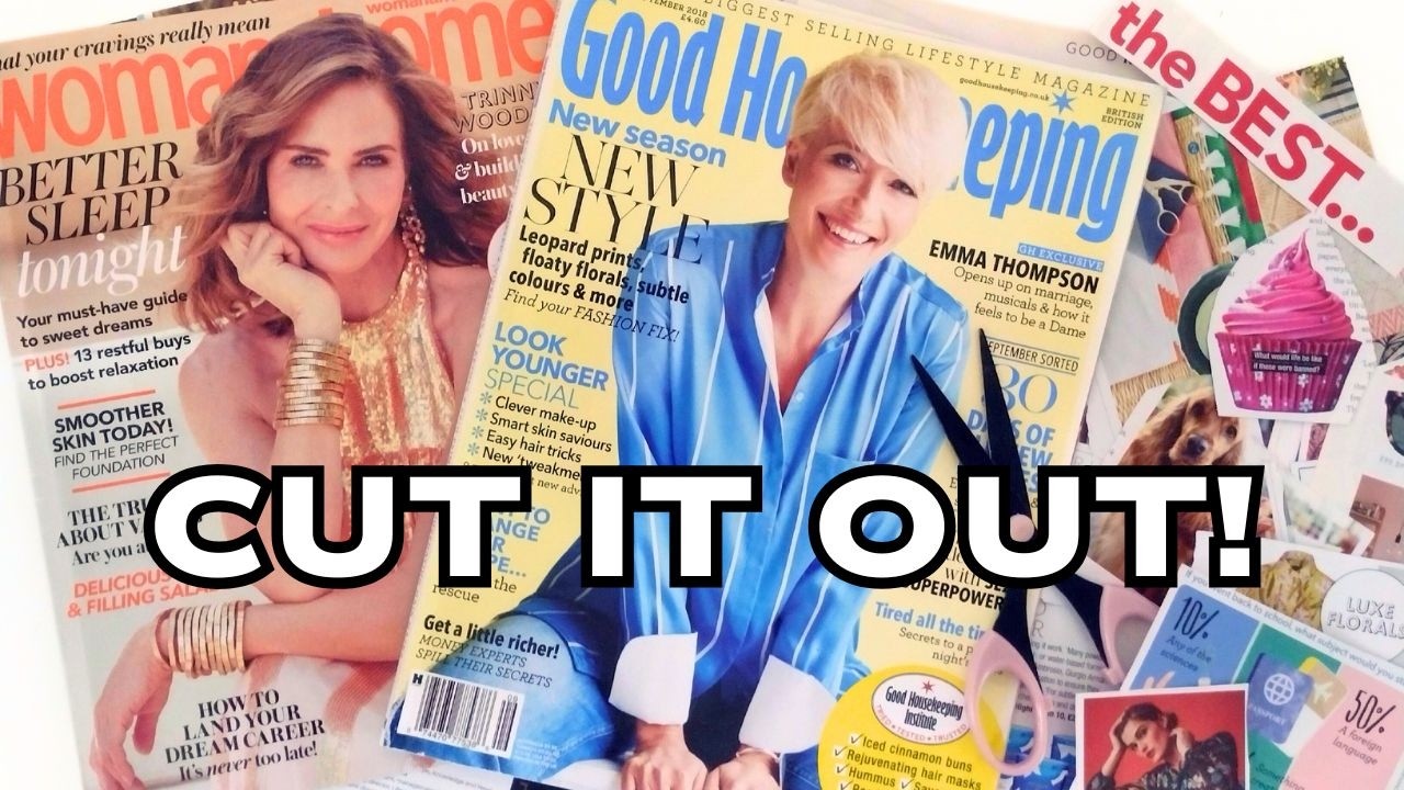 What Do I Look For? Magazine Harvesting for Glue Books & Junk Journals