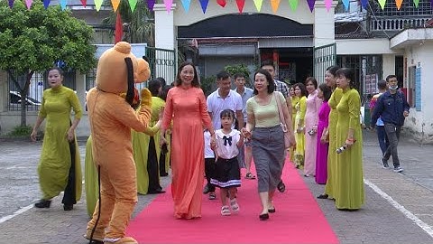 Trường Tiểu học Nguyễn Du tổ chức chương trình chào đón học sinh lớp 1