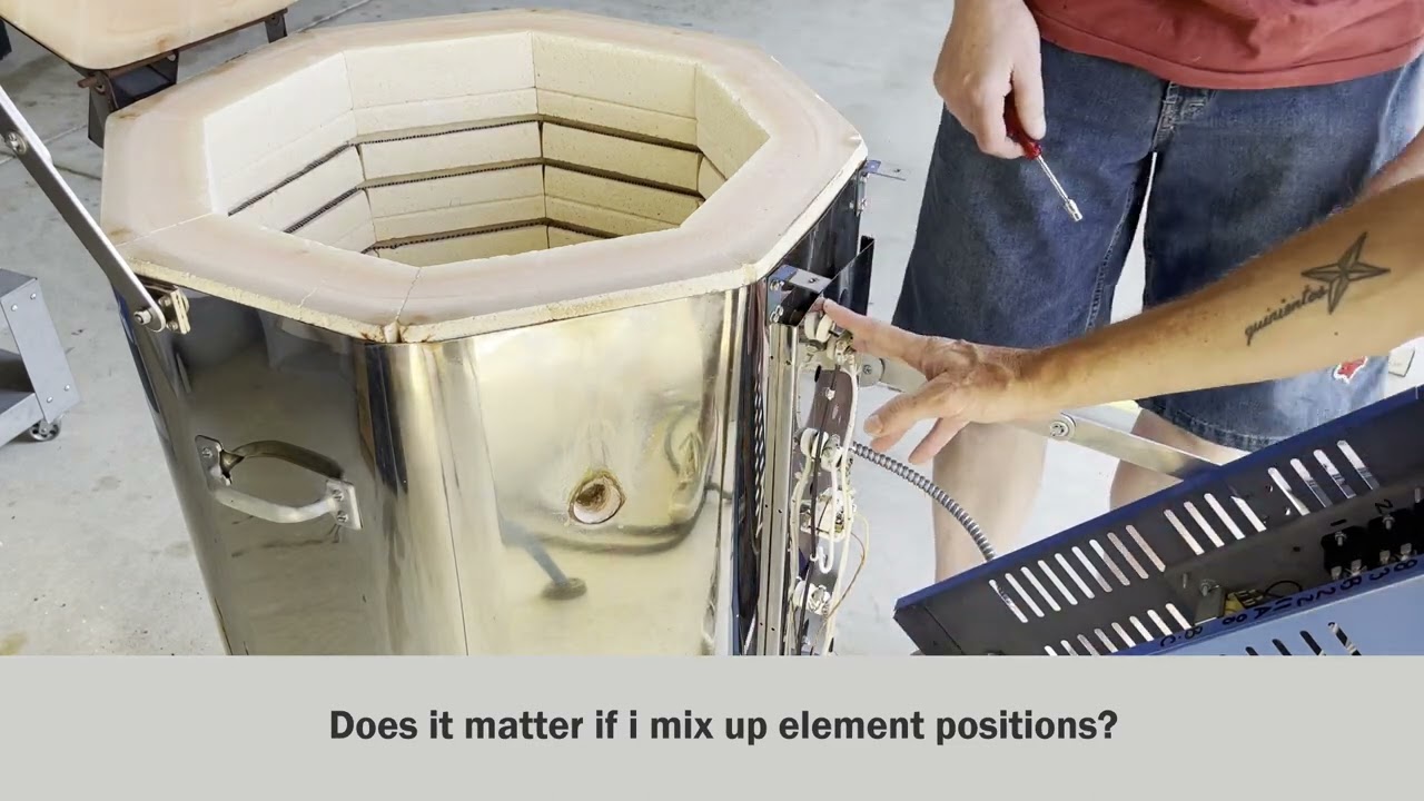 Pottery Kiln Element Tips YouTube
