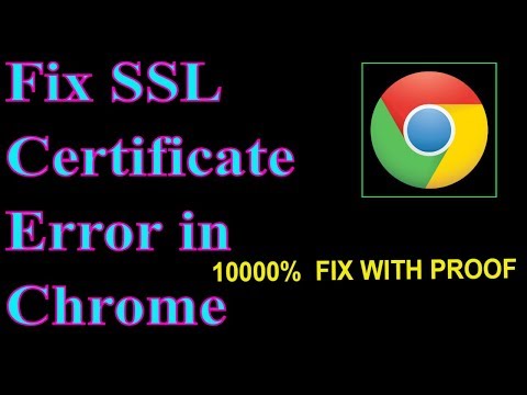 How to fix ssl error connection error in Google Chrome | Modified Rules