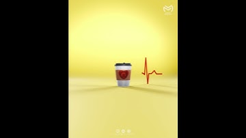 Coffee cup #motiongraphics #animation #aftereffects #motiondesign