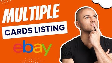 How to List Multiple Cards in One Listing on eBay 2025 (New Update)