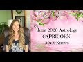 June 2020 Astrology CAPRICORN Must-Knows