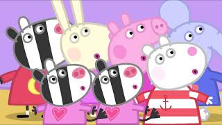 Sleepover 🐷🛏 @Peppa Pig - Official Channel  🦓🛏