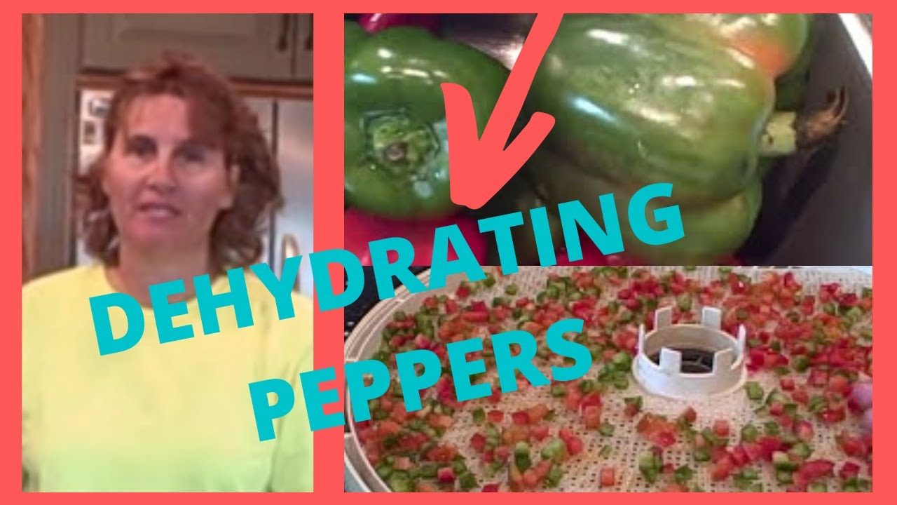 How to Dehydrate Sweet Bell Peppers Using a Dehydrator YouTube