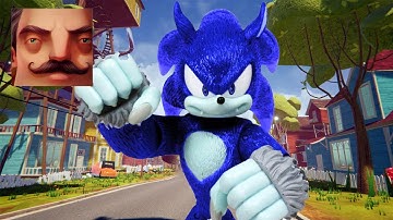 Hello Neighbor - My New Neighbor Big Sonic Unleashed Act 2 Hole Gameplay Walkthrough