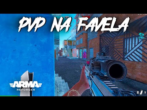 SIMPLESMENTE PVP NA MAIOR FAVELA DO ARMA REFORGER BRASIL