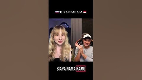 Tukar Bahasa #indonesia #russia #bule