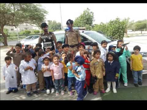 زيارة رجال الشرطة لفرع الروضة 14 4 2017