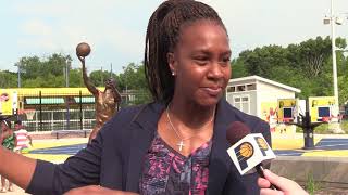Sports Legends Statues Unveiled at Children's Museum of Indianapolis
