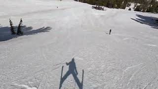 TAITA's Ski Jumping & 720 [POV] at Shirley Lake @ Palisades Tahoe (2022/04/07)