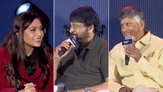 Sharani Ponguru Interviews Chiranjeevi & Nara Chandrababu Naidu at Mindset Shift Book Launch Event