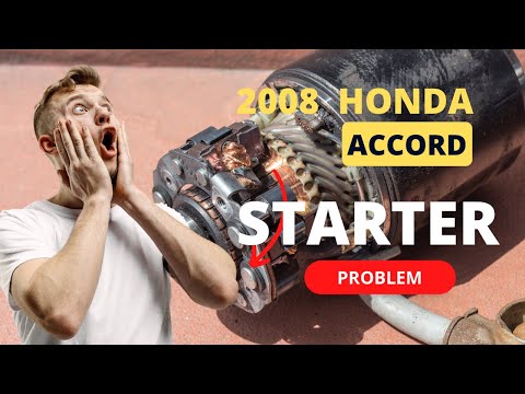 2008 honda accord , no arranca | starter @JmautoService