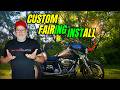 HARLEY DAVIDSON TRIKE | WIDEOPEN CUSTOMS fairing install!