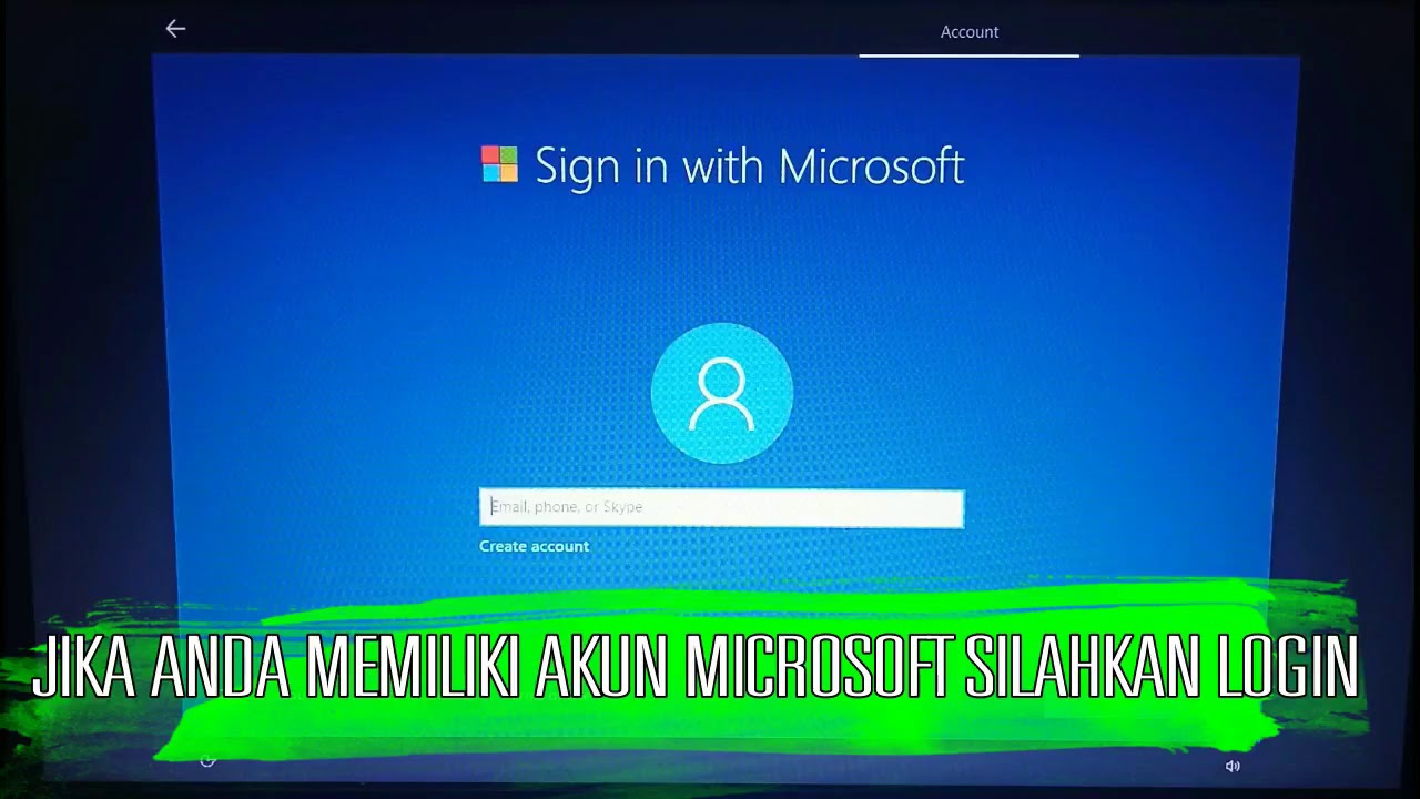 install ulang windows 10 