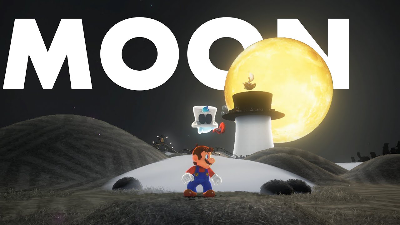 The Moon In Video Games