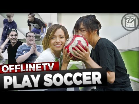 DID HE BREAK HIS NOSE?!? STREAMERS PLAY SOCCER ft. SCARRA, POKIMANE, LILYPICHU, FEDMYSTER & MORE