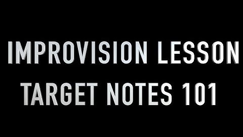 Introduction to Target Notes | Basic Guitar Soloing Lesson | Minor Pentatonic Scale