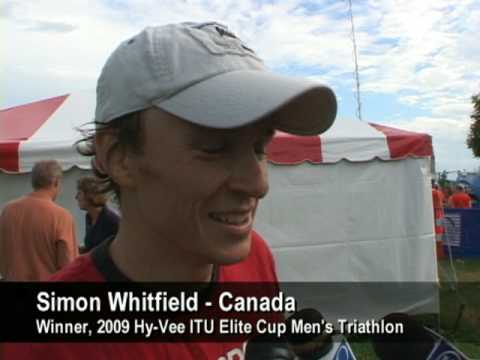 Highlights from the annual event in West Des Moines, Iowa. The 2009 winner and recipient of the $200000 prize check is Simon Whitfield of Canada.