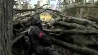 Peter Andre Gets Destroyed Paintballing