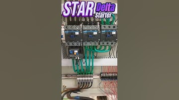 Star Delta Starter Power Wiring 100% Practically #shorts #viralshorts2023