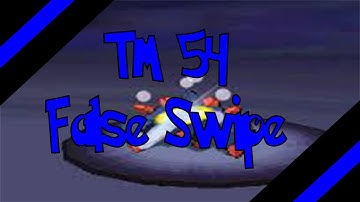How To Get TM 54 - False Swipe In Omega Ruby and Alpha Sapphire (Oras)