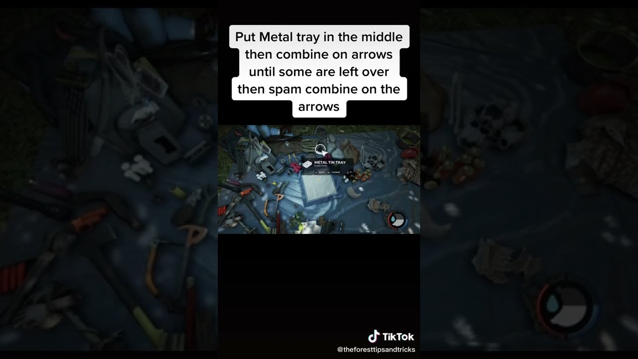 How to duplicate Arrows in The Forest